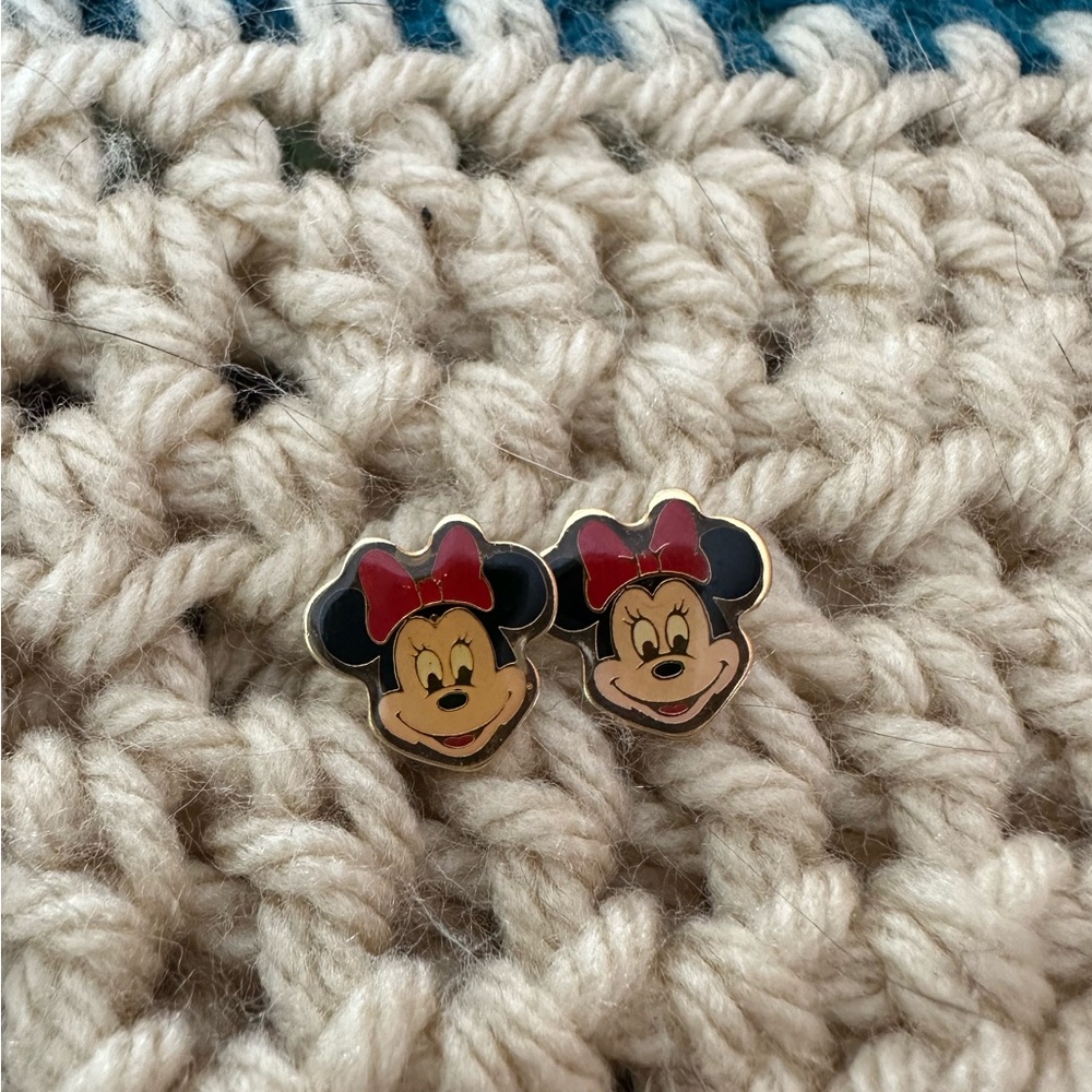 Vintage Minnie Mouse Earrings